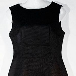 Dolce & Gabbana Black Sleeveless Scoop Neck Dress